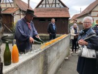 Jus de pommes de l'amitié à Ebersmunster